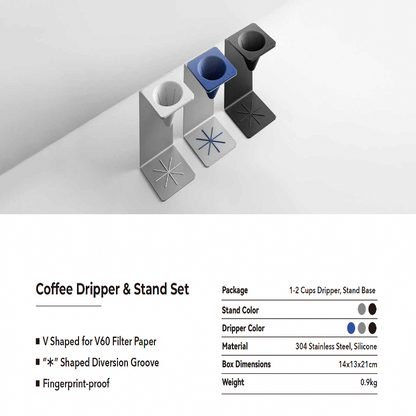 Coffee Dripper & Stand Set